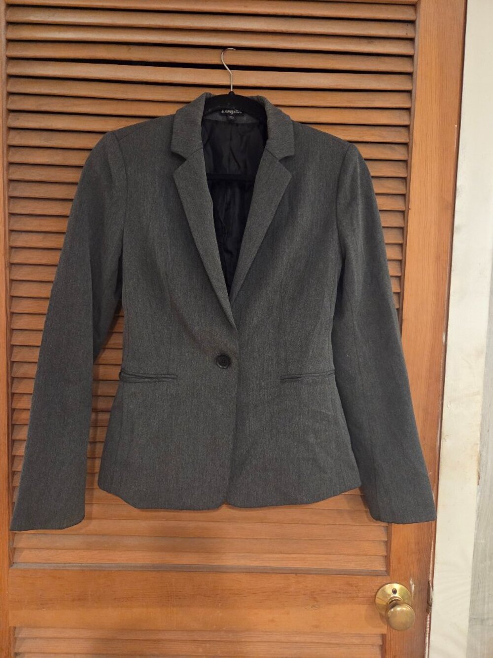 Charcoal grey blazer